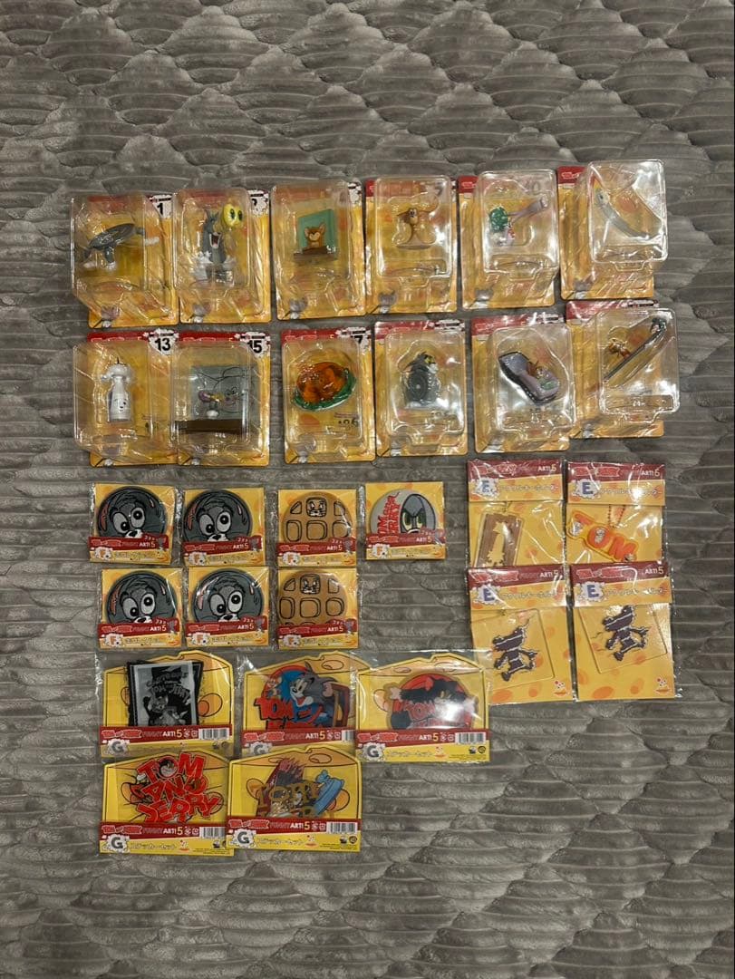 d*e様 トムとジェリー ハッピーくじ A賞 下位賞まとめ