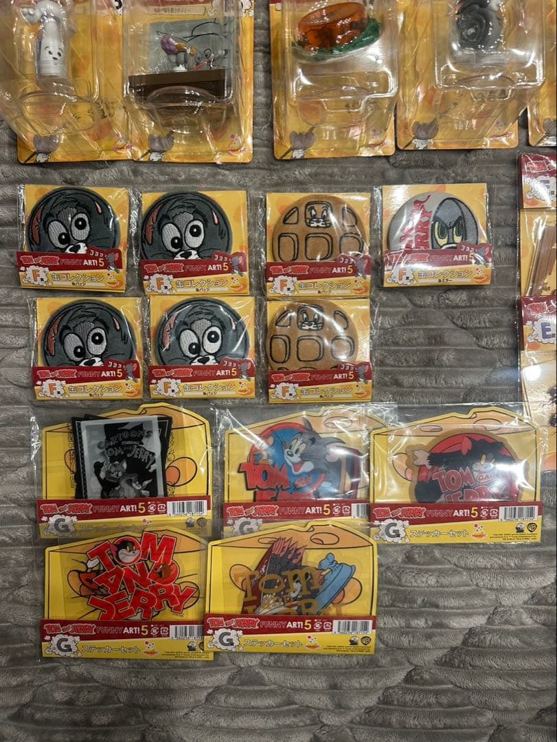 d*e様 トムとジェリー ハッピーくじ A賞 下位賞まとめ