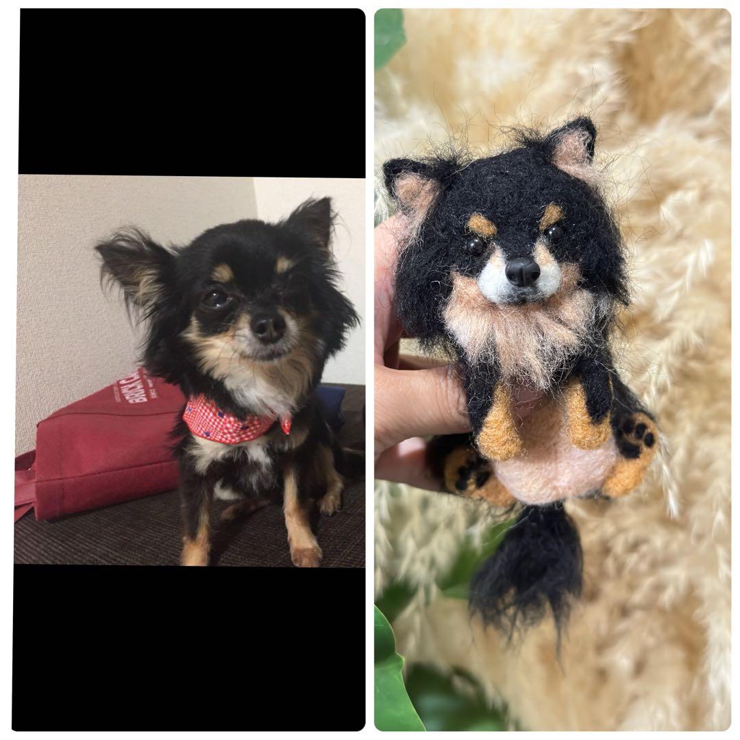 羊毛うちの子　クリップペット　マスコット　ペット　うちの子　プレゼント