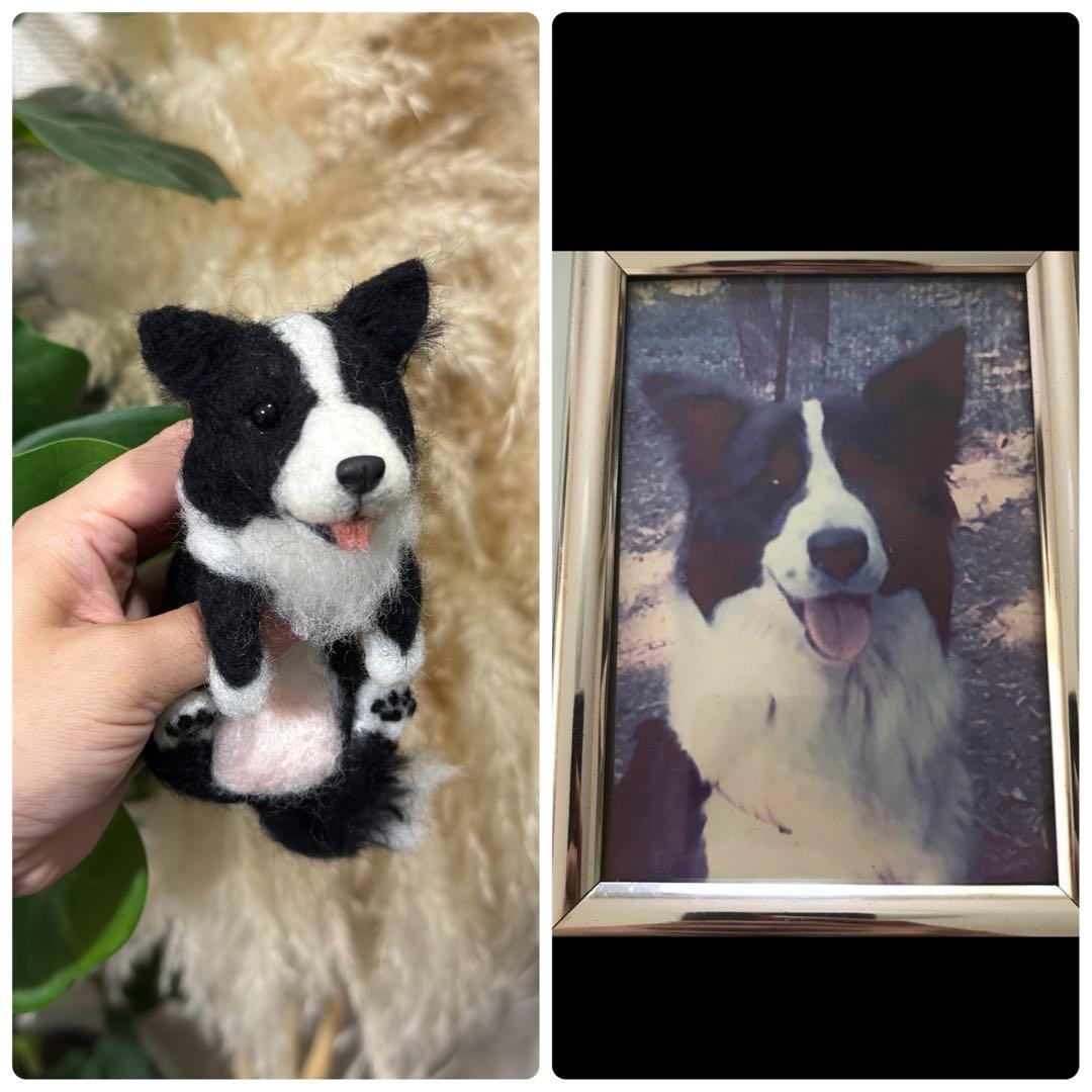 羊毛うちの子　クリップペット　マスコット　ペット　うちの子　プレゼント