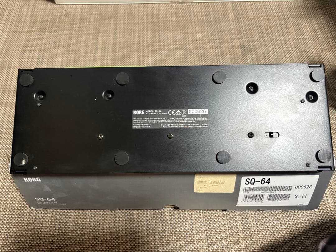 KORG シーケンサー　SQ-64