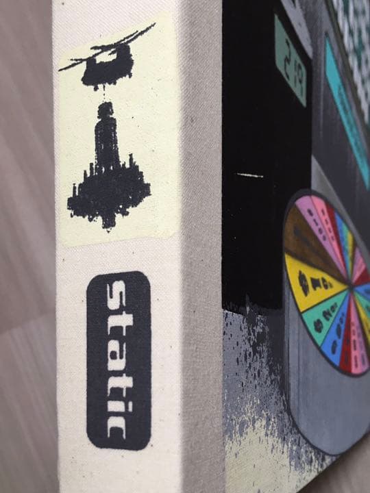 Static / スタティック Fortunes Fated 1点物 キャンバス