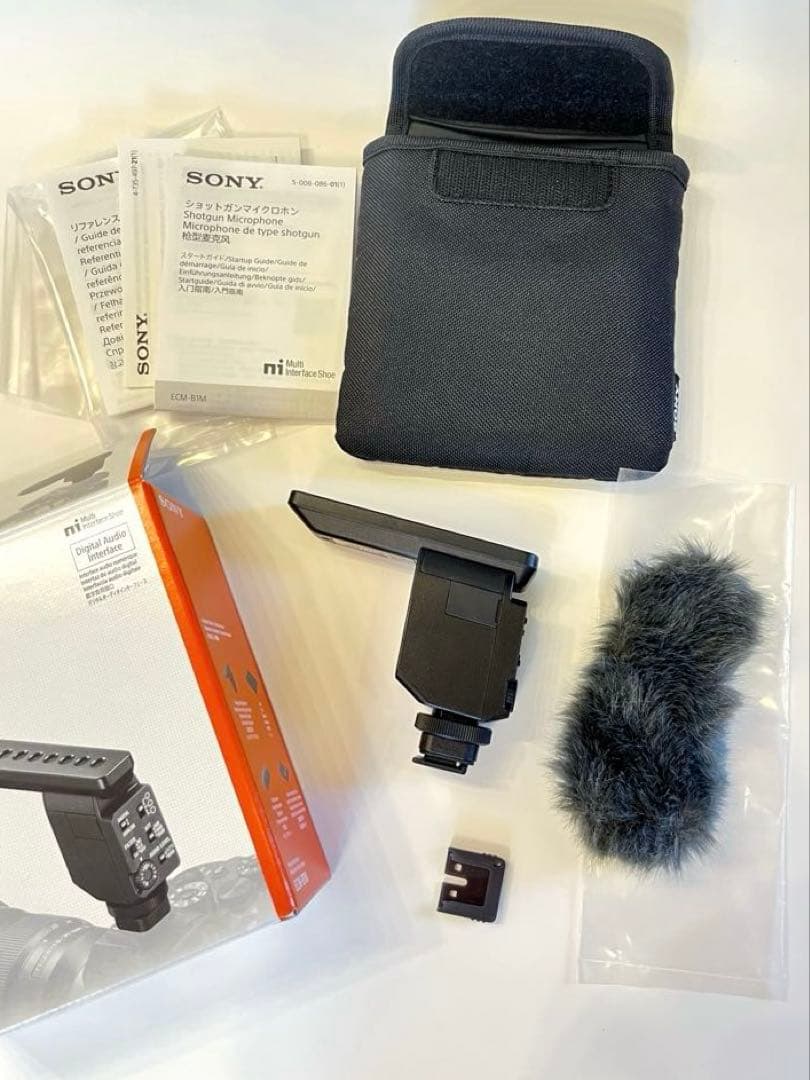 【期間限定価格】SONY ECM-B1M ショットガンマイク