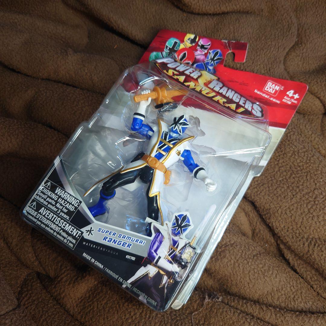 バンダイアメリカ★未使用品パワーレンジャーサムライフィギュア7体セット★送料無料