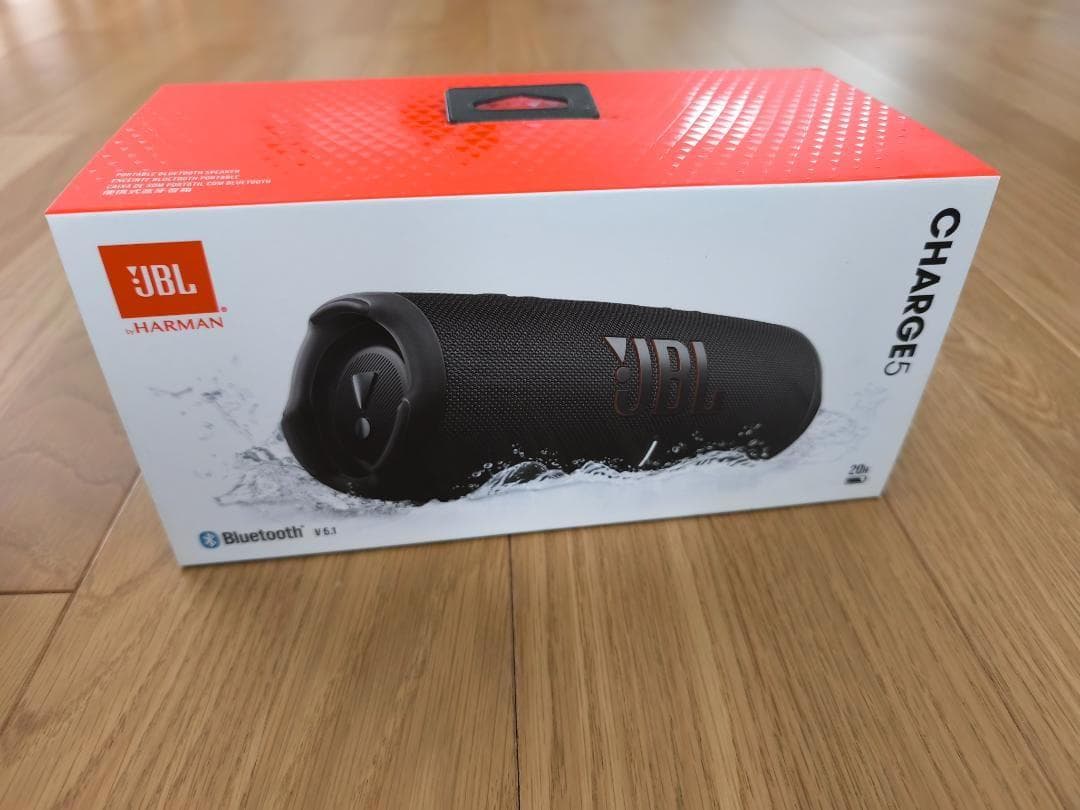 新品！JBL Charge 5 ブラック ワイヤレススピーカー【新品】