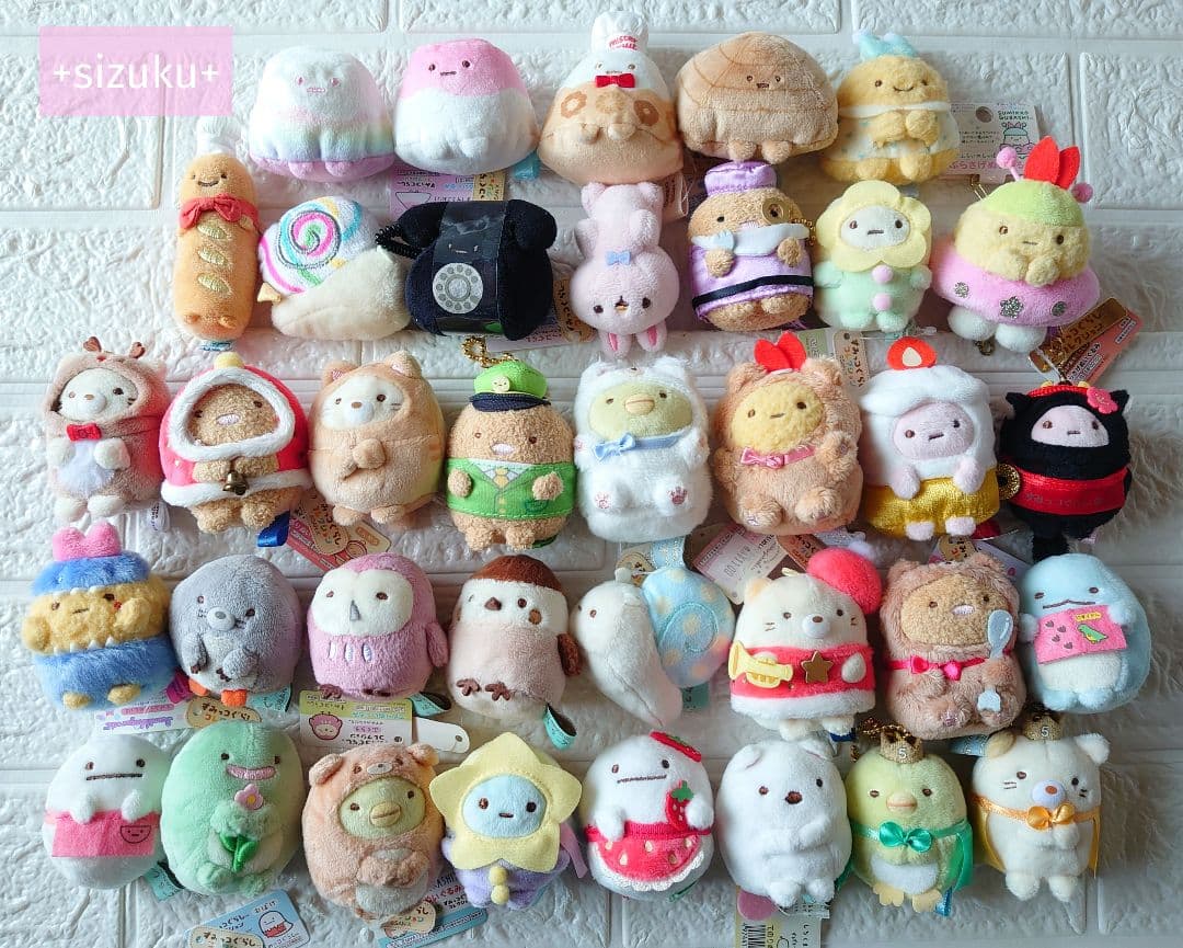 【新品〜美品・36体】すみっコぐらし てのりぬいぐるみ やま ねこ他 まとめ売り