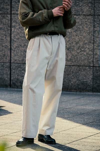 A.PRESSE Chino Trousers beige 2 美品