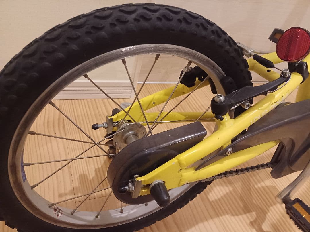 ルイガノ 16インチ 幼児用自転車　黄色