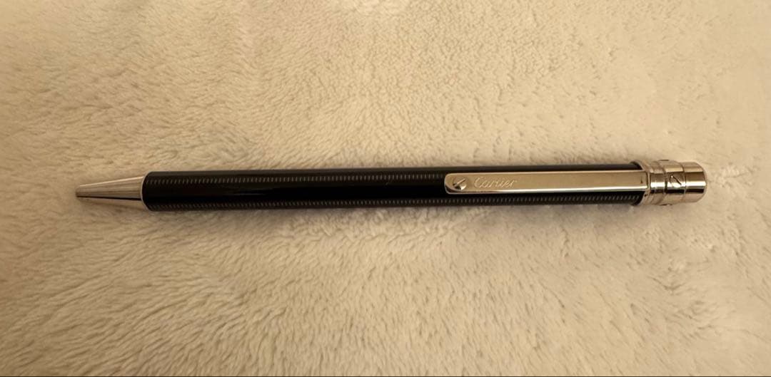 Cartier カルティエ　ボールペン　ブラック