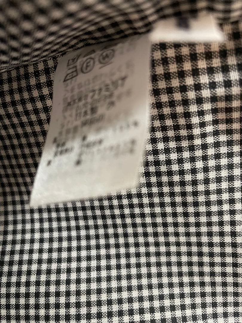 familiar デニムバック　バレリーナ　黒