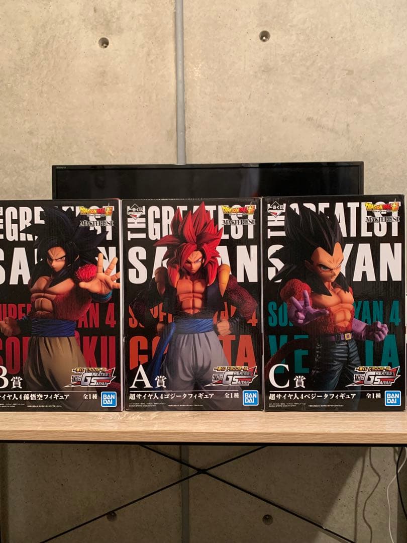 一番くじドラゴンボールTHE GREATEST SAIYAN 3体セット➕その他