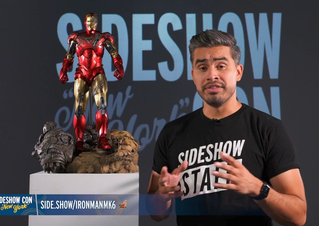 未開封 ホットトイズ クォーター アイアンマン マーク6 1/4