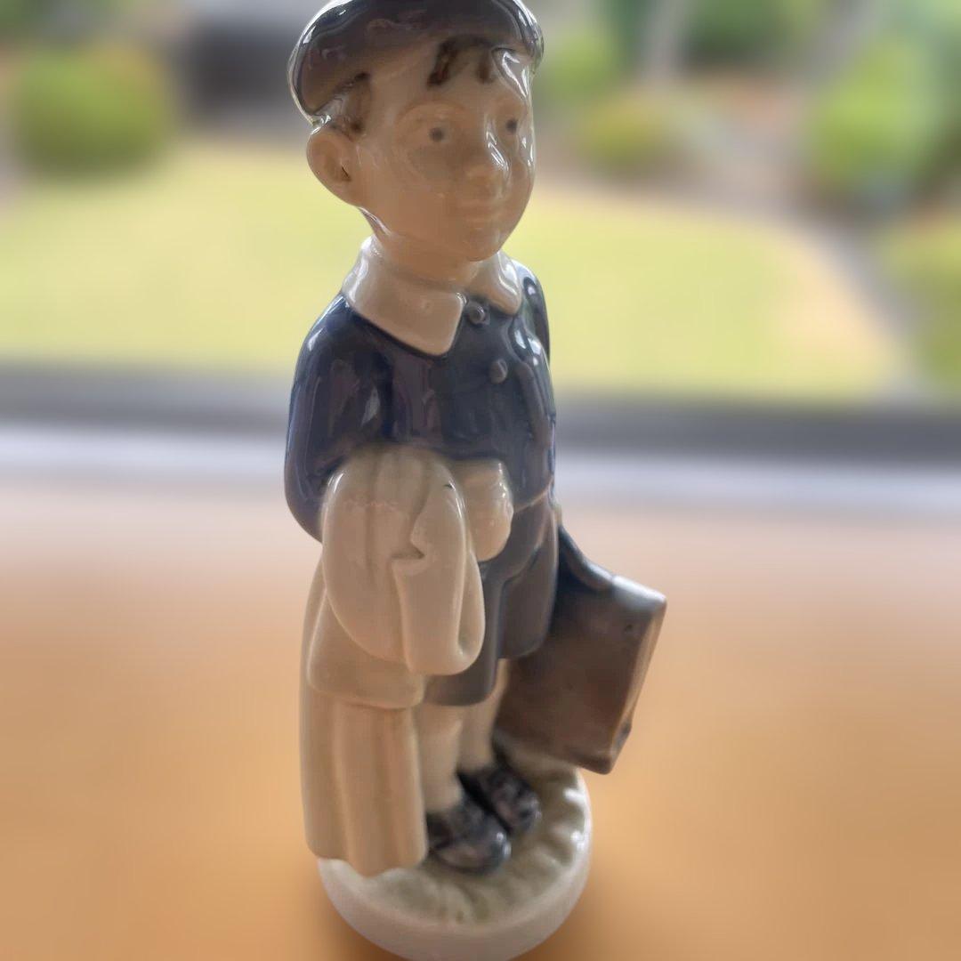   ロイヤルコペンハーゲン女の子男の子2体セット