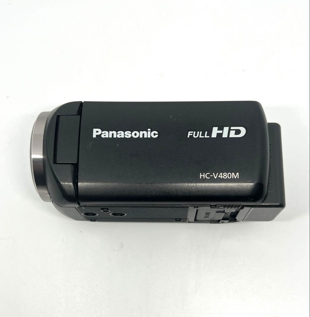 Panasonic ビデオカメラ　 HC-V480M-Kブラック　動作OK