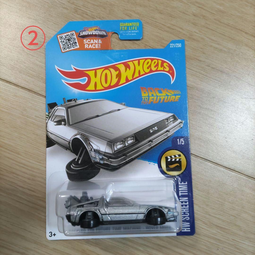Hot Wheels バック・トゥ・ザ・フューチャー 7台セット