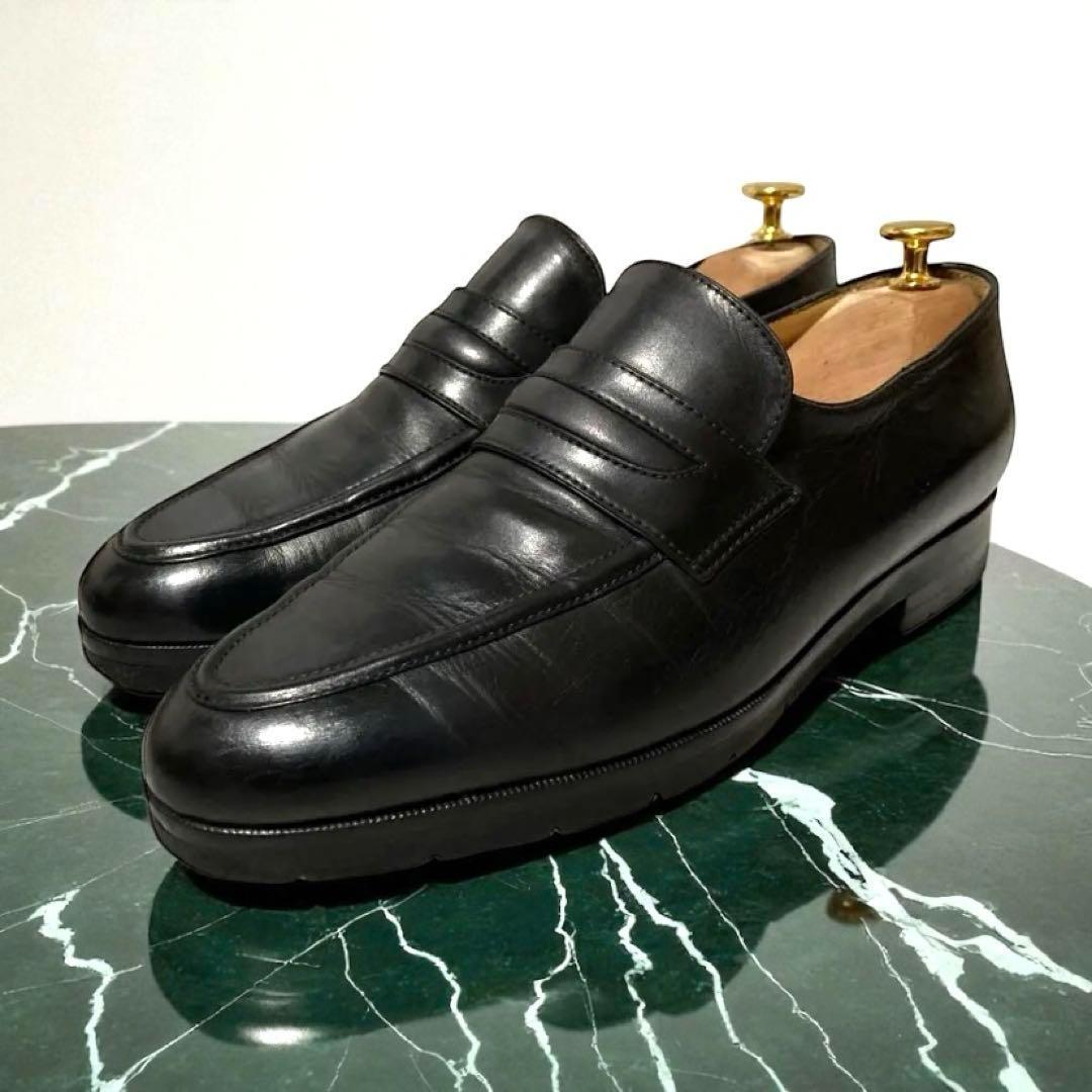 ベルルッティ　Berluti　革靴　レザーローファー　ドレスシューズ　8