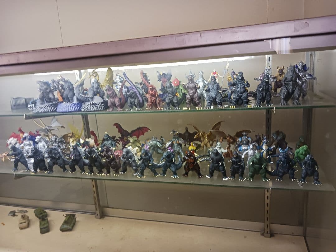 ガチャHGゴジラ、シンゴジラ、他、約９５体