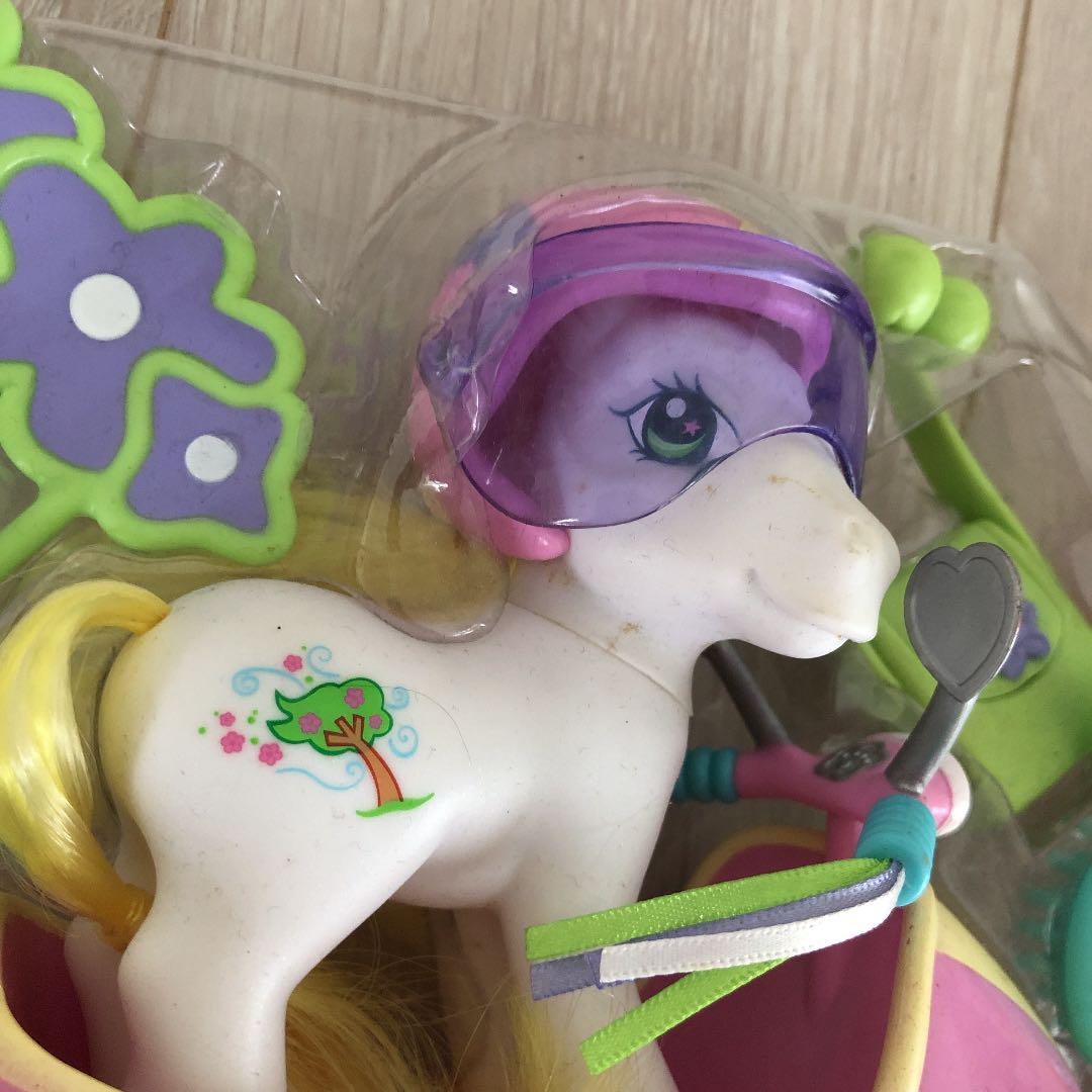 マイリトルポニー ヴィンテージ G3バイクSETナイルパーチあちゃちゅむ