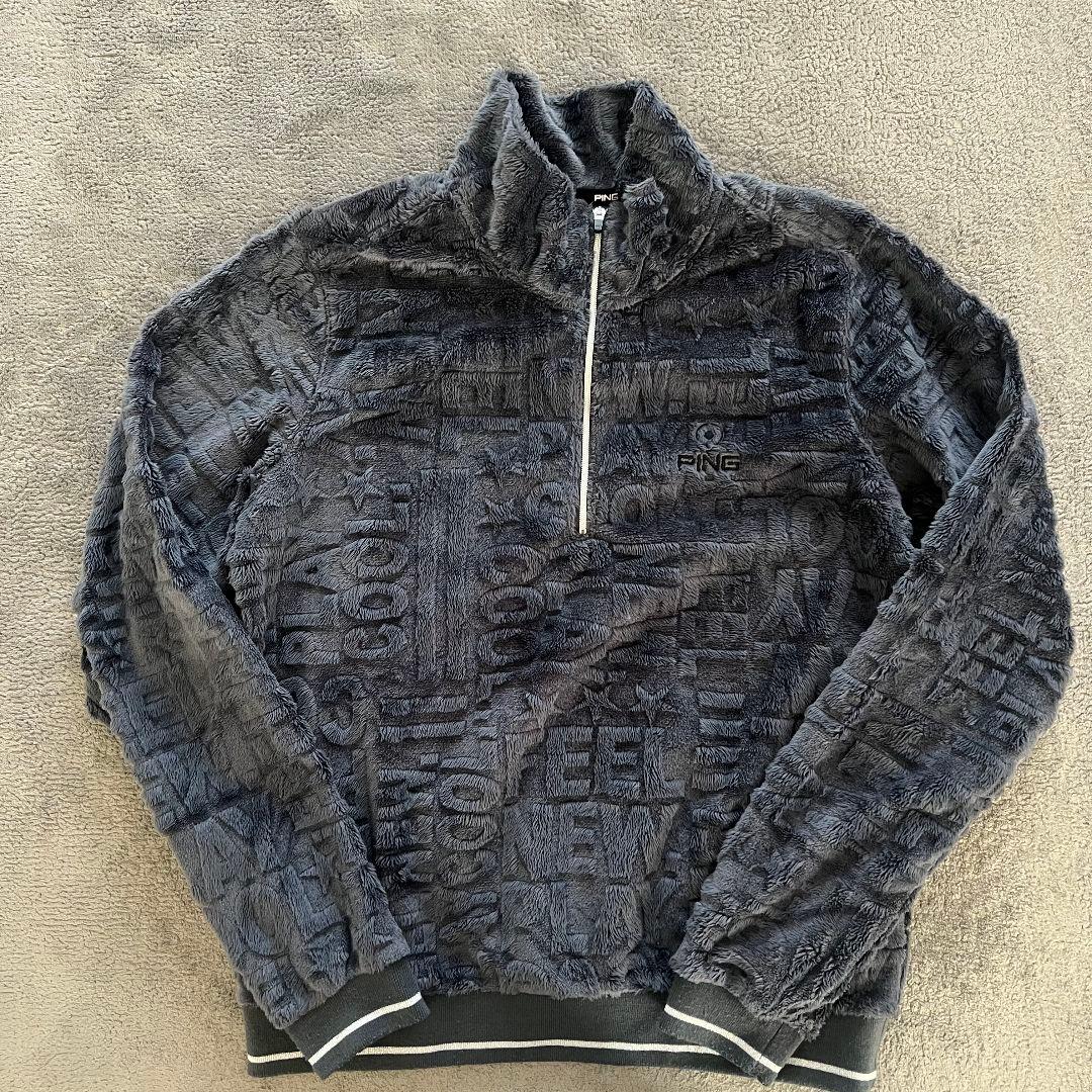 PING ピン　セットアップ　フリース　レディース　ジャケット　スカート 総柄