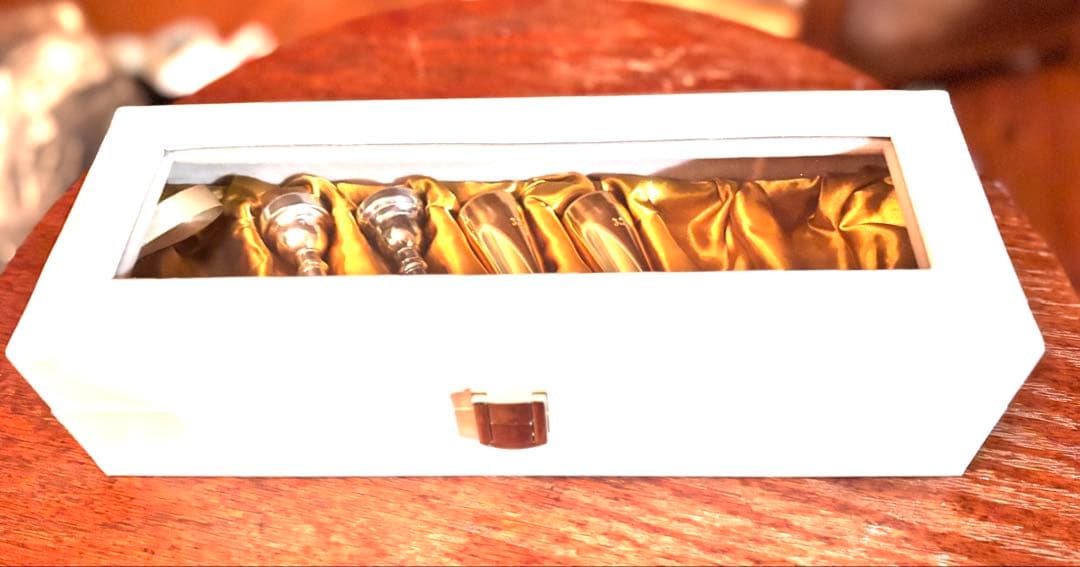 【新品】訳ありトランペットorホルンマウスピース収納ボックスケース（保管用）