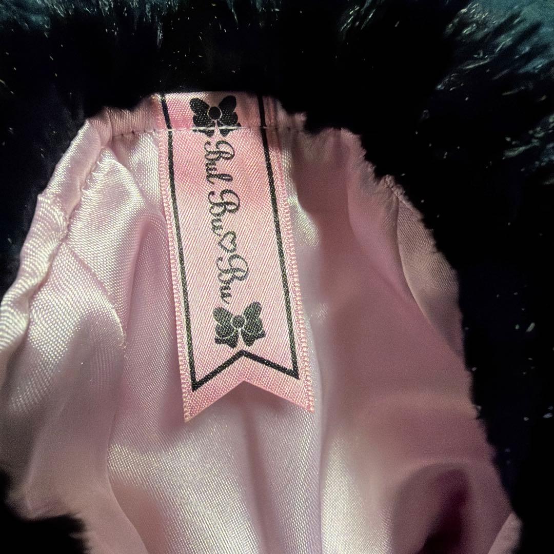ブルブブ ピンク犬服 ファー襟付きコート S