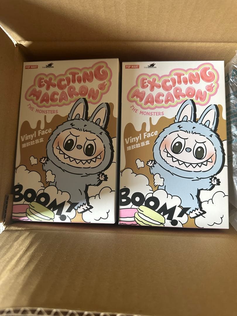 POPMART LABUBU マカロン ぬいぐるみ　2個セット ランダム