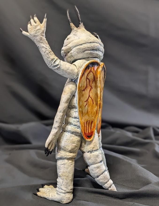 バクラー「スペクトルマン」登場怪獣（マーミット）塗装済完成品ビニパラ金剛