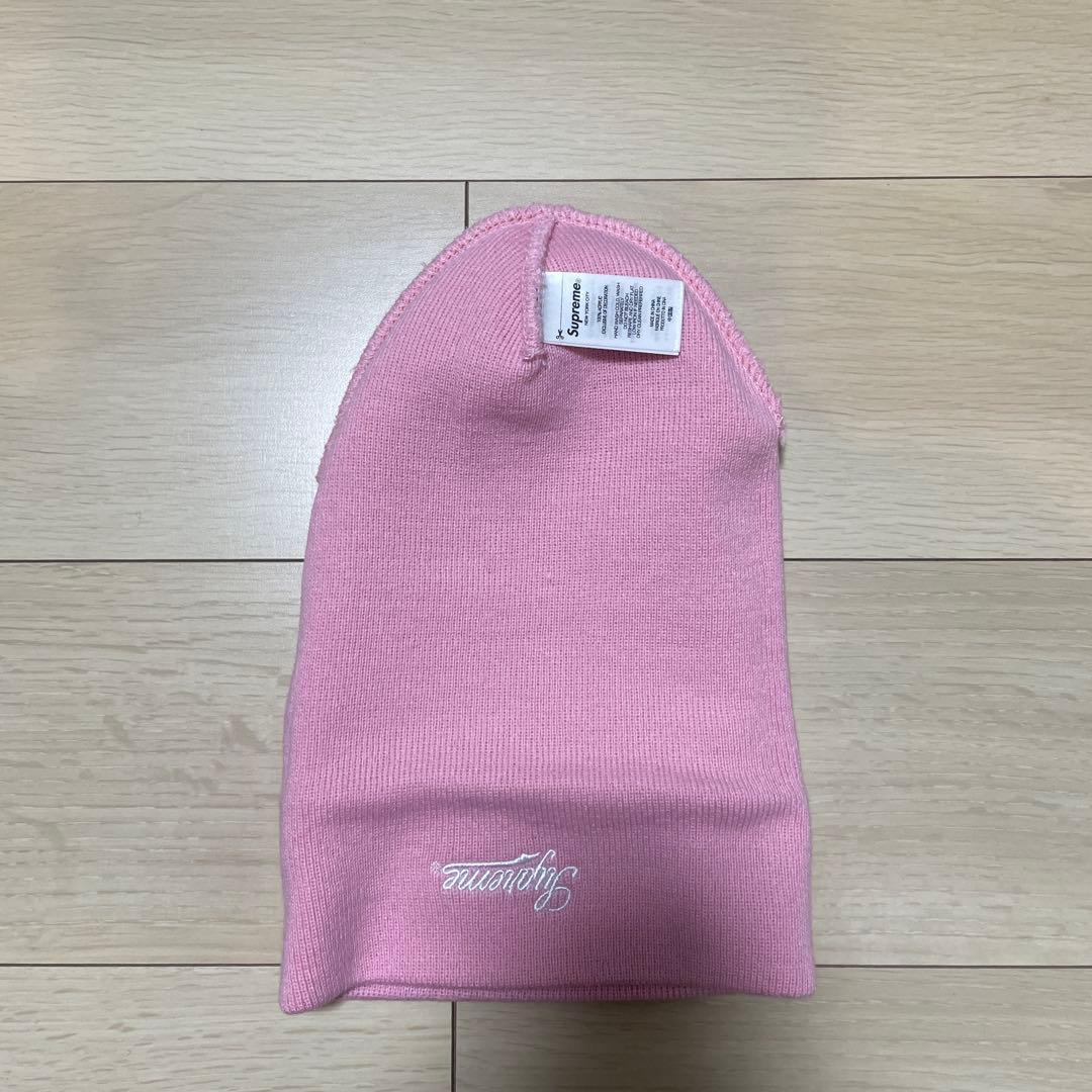 Supreme ピンク ニット帽