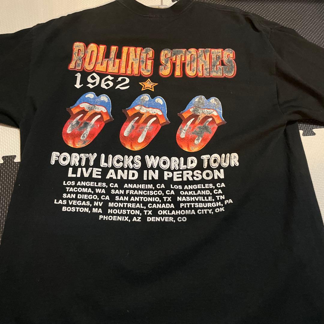 値下げ Rolling Stones FORTY LICKS Tシャツ