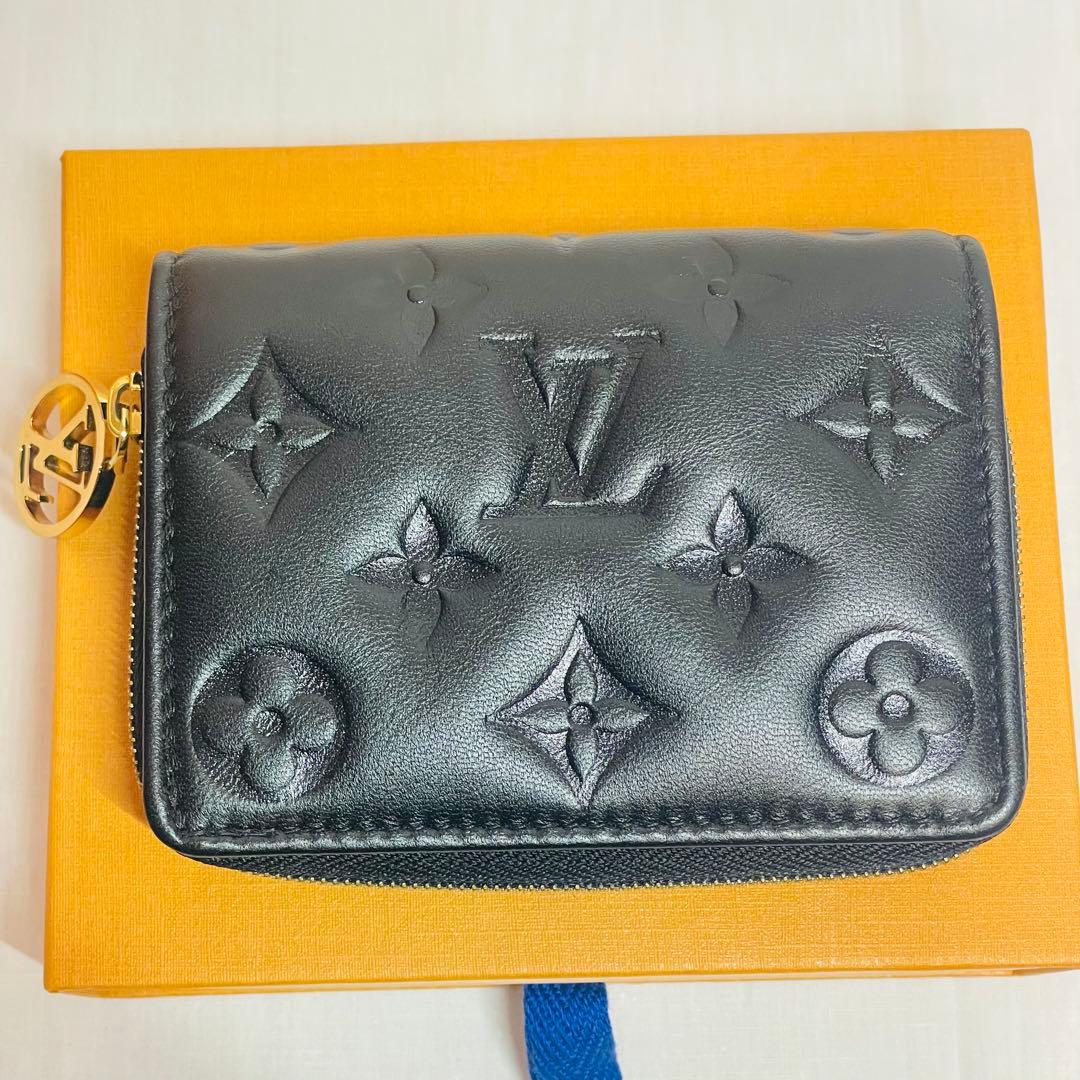 【極美品】正規品　ルイヴィトン エンボス ポルトフォイユ・ルー M81599