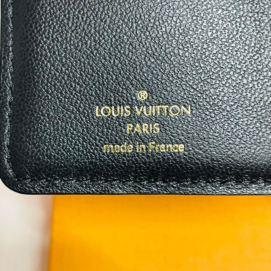 【極美品】正規品　ルイヴィトン エンボス ポルトフォイユ・ルー M81599