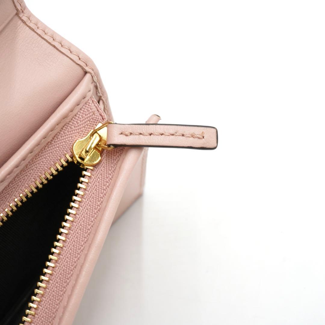 ✨新品未使用・箱付✨　GUCCI ミニ財布 マーモント　GGライン　キルティング