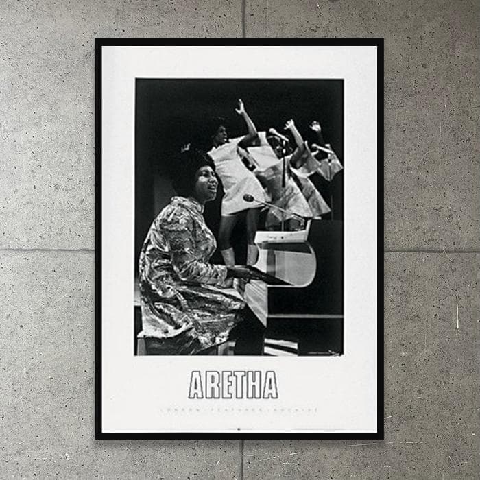 額装品/アレサ フランクリン/アート/ポスター/インテリア