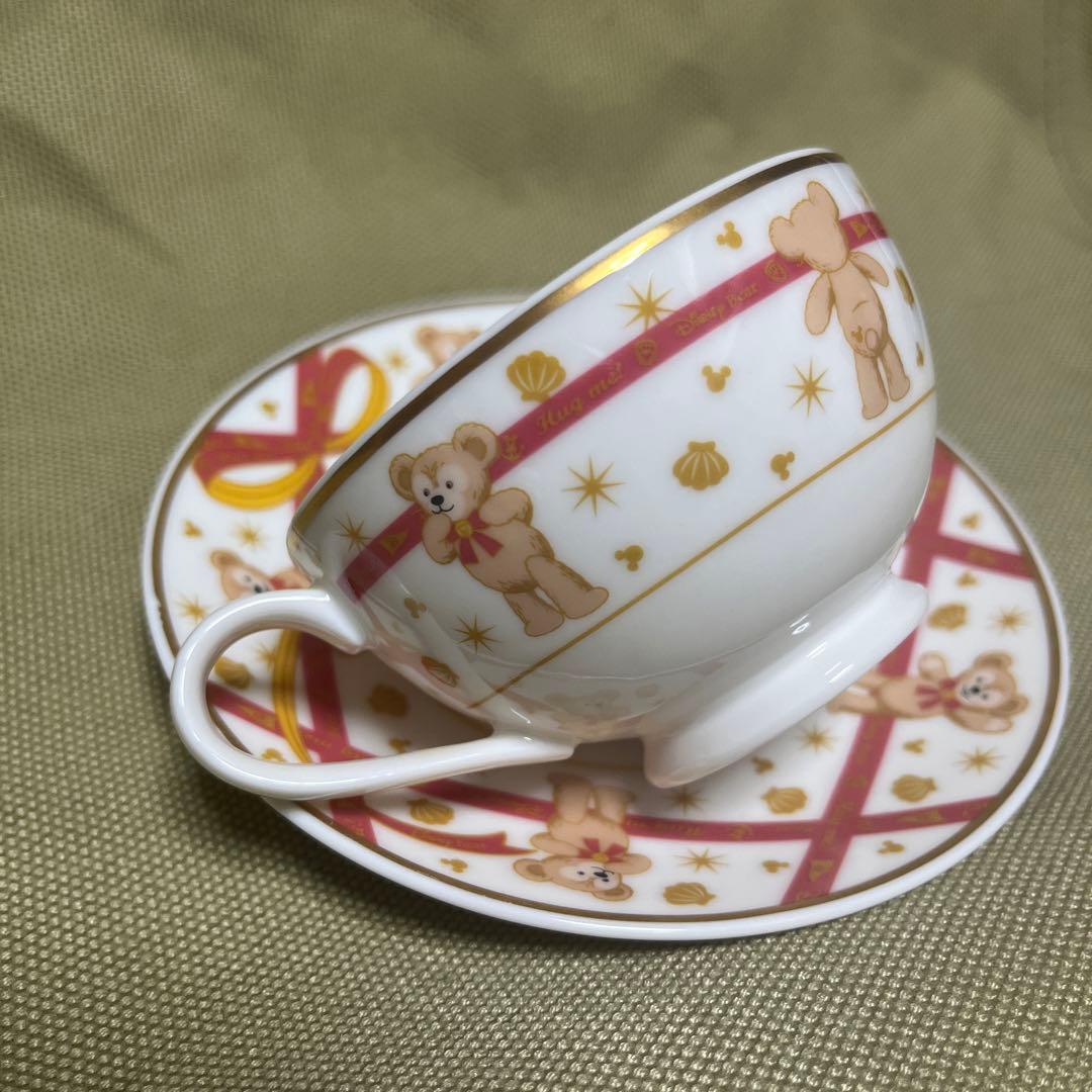 激レア！ディズニーベア　ダッフィー　ティーカップ　ソーサー　　ディズニーシー