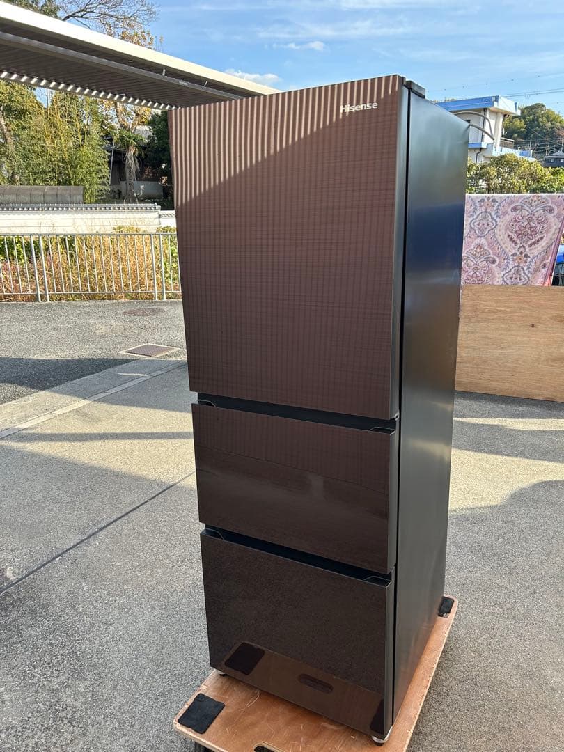 Hisense 3ドア冷蔵庫　HR-G2801BR