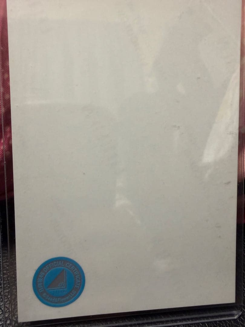 日向坂46 高橋未来虹 サンタ衣装　直筆　サイン　ヒキ