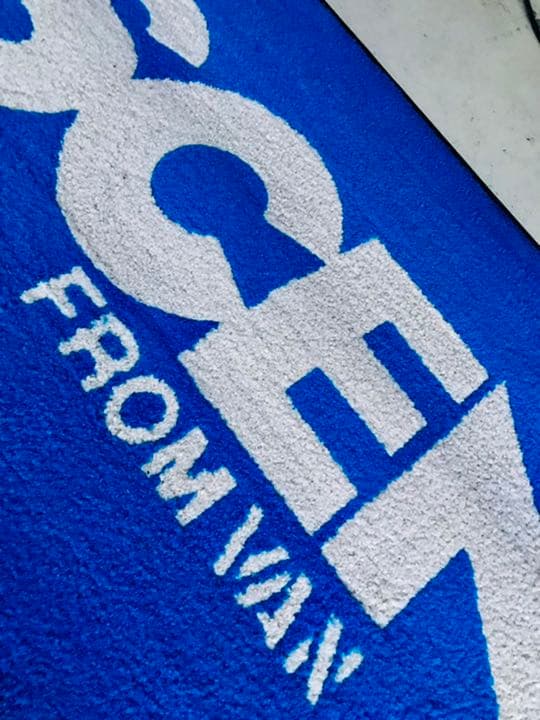 期間限定値引1970年代後期、SCENE の業務用玄関マット、FROM VAN