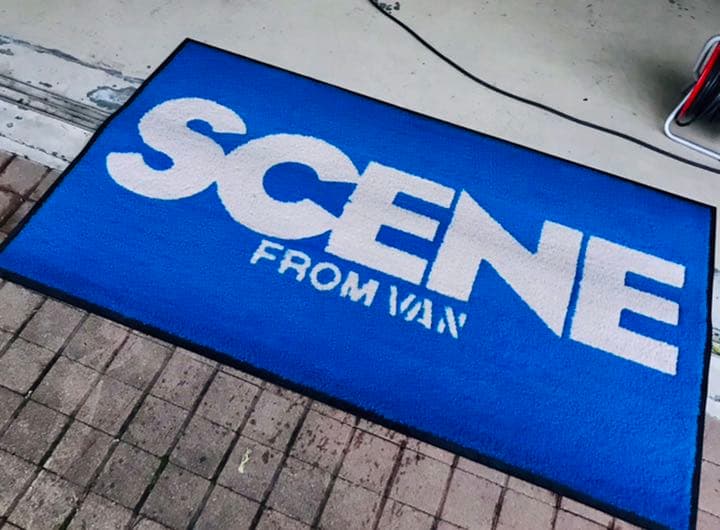 期間限定値引1970年代後期、SCENE の業務用玄関マット、FROM VAN