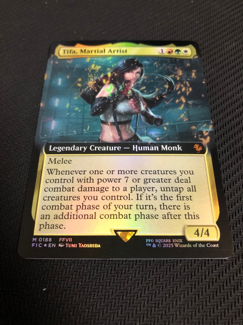 Tifa,Martial Artist/格闘家、ティファ　拡張アート　foil