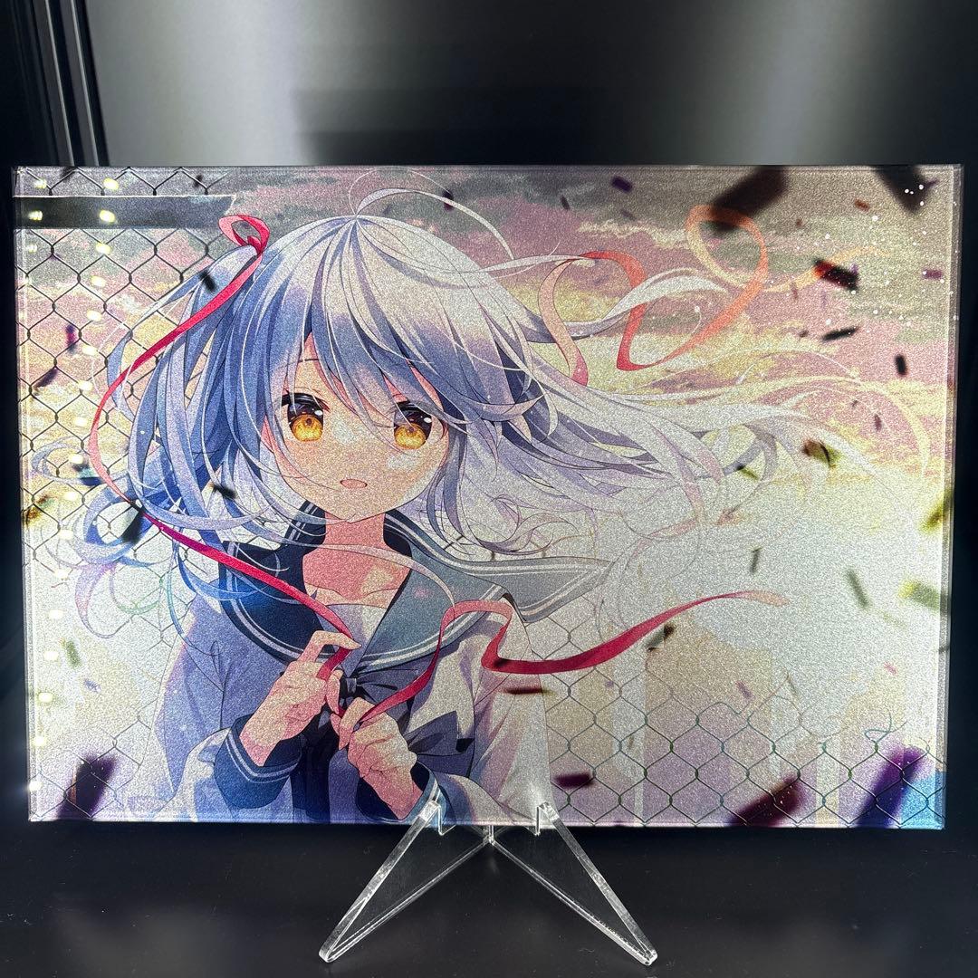 すいみゃ　絵師100人展　アクリルアートプレート2個セット