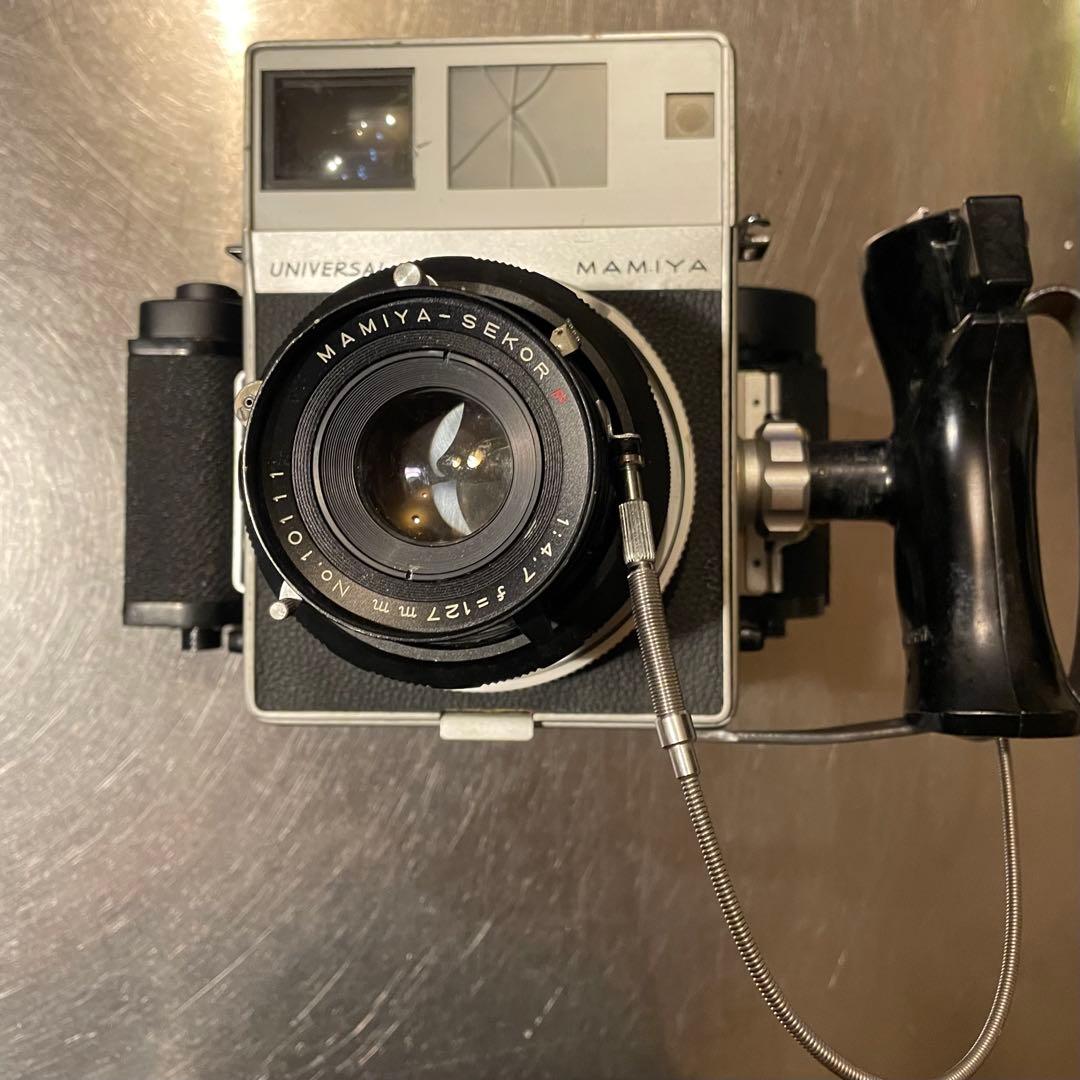 【ジャンク品】Mamiya Universal 6x9 中判カメラ レンズ付