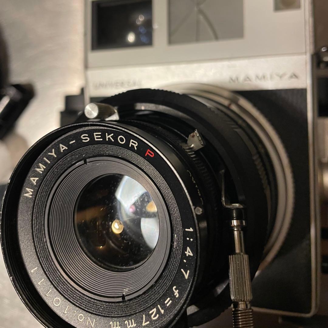 【ジャンク品】Mamiya Universal 6x9 中判カメラ レンズ付