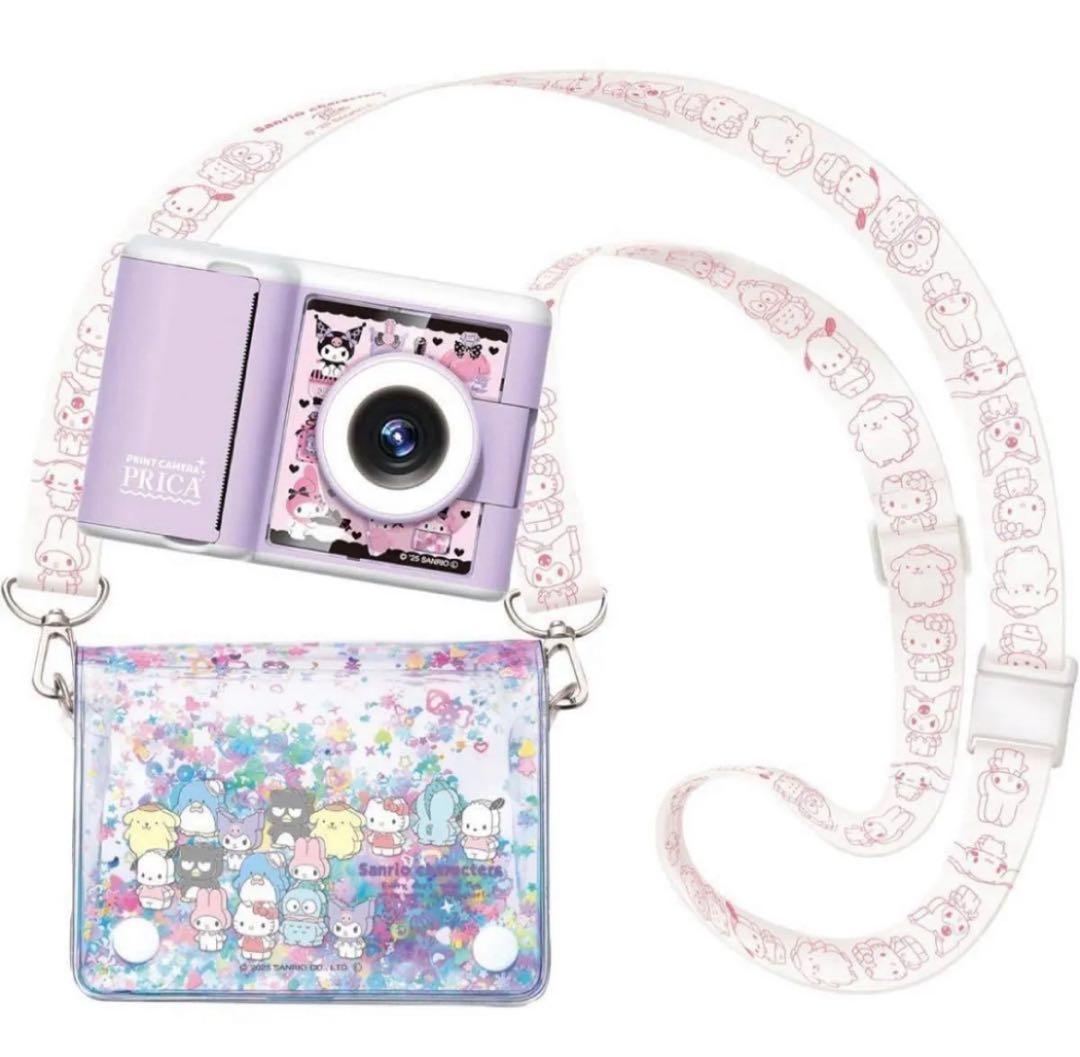 ラスト❗️ サンリオ PRICA DX モノクロ印刷＆ゲーム付き キラキラケース付