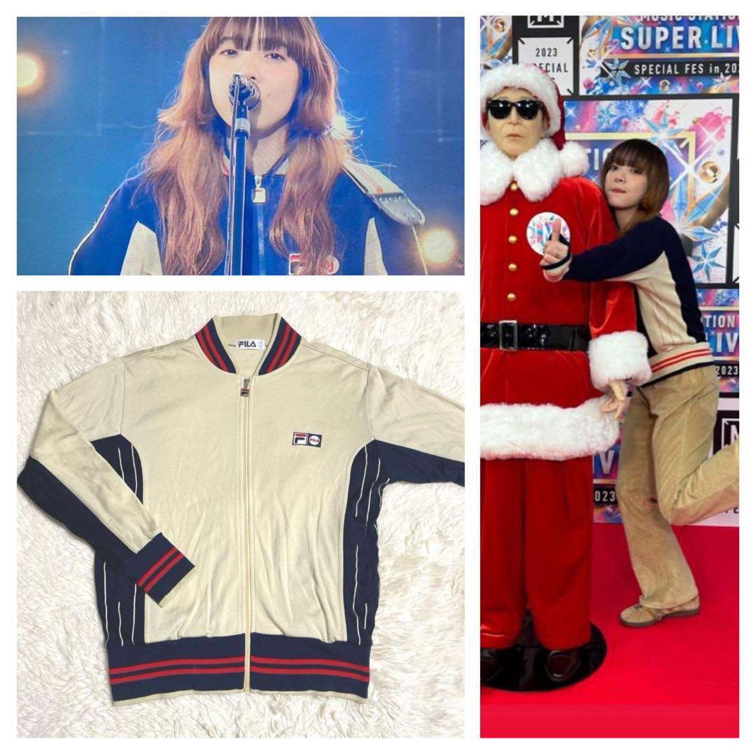 ♡あいみょん 着用♡ FILA フィラ　 トラックジャケット　ビヨンボルグ