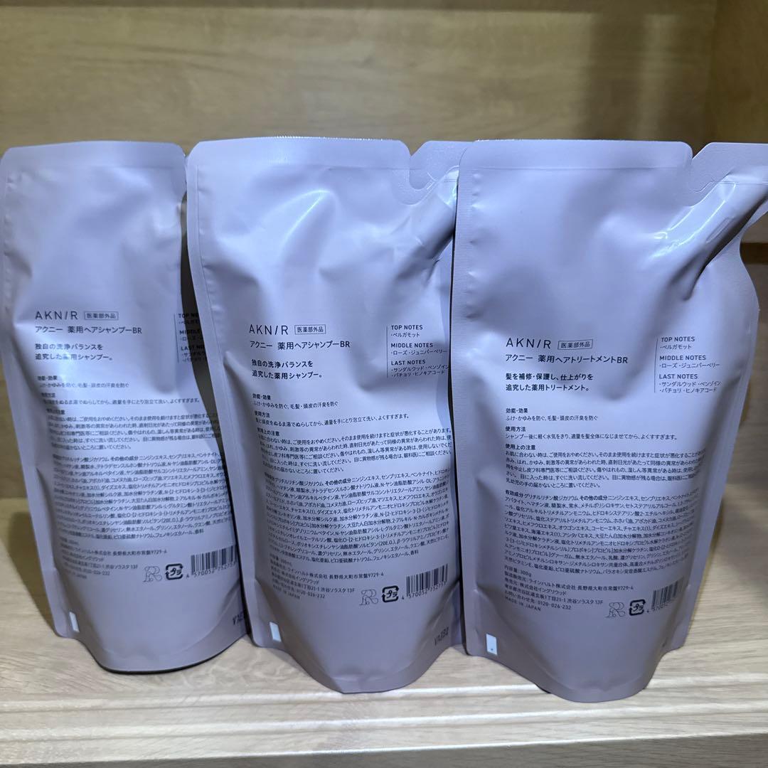 AKNIR シャンプー トリートメント セット