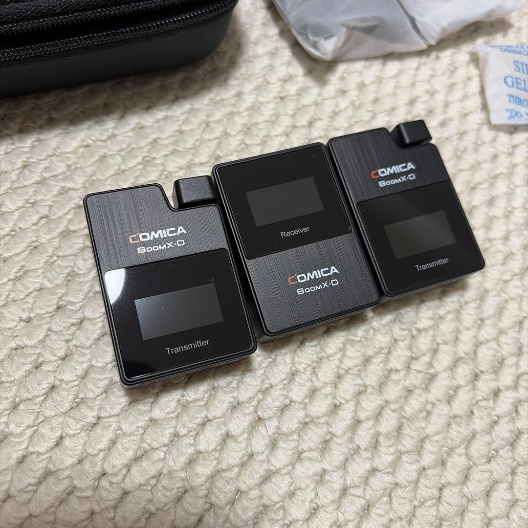 Comica BoomX-D ワイヤレスマイク　説明書付き