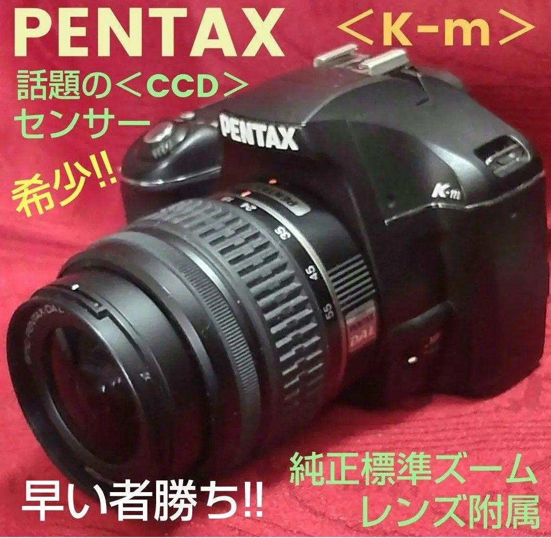 シャンシャンママ PENTAX K-m 一眼レフ/純正レンズ付/動作確認済