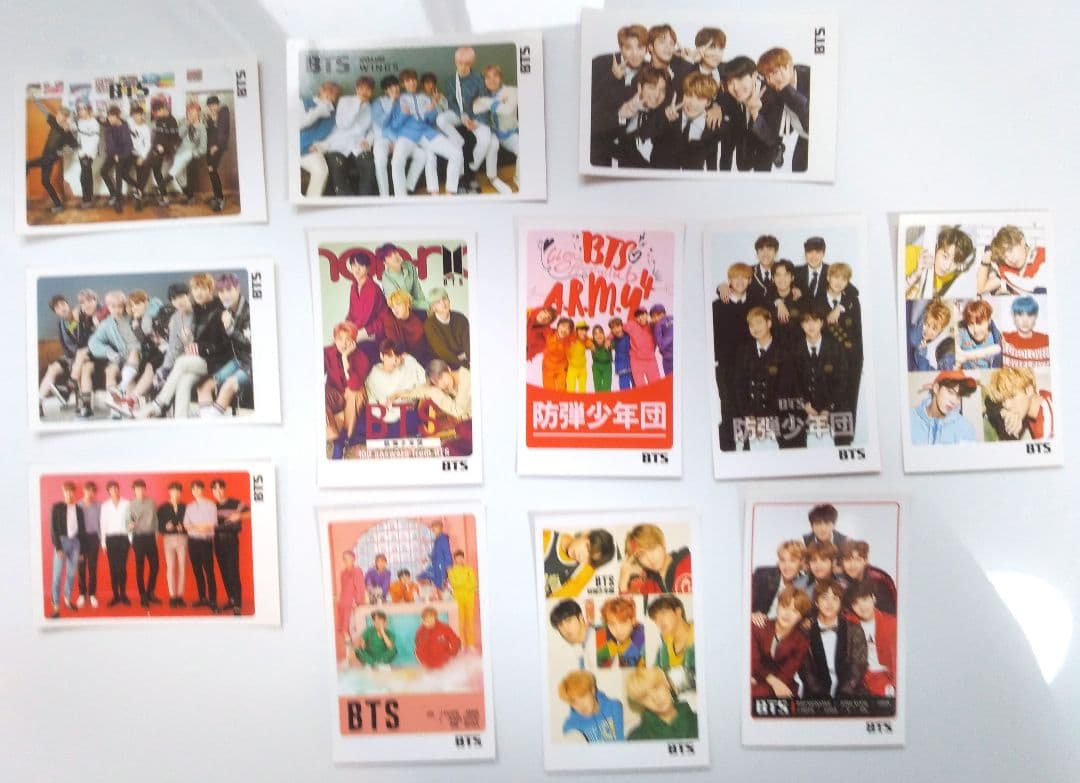 防弾少年団　BTS ミニフォトメッセージカード46枚セット