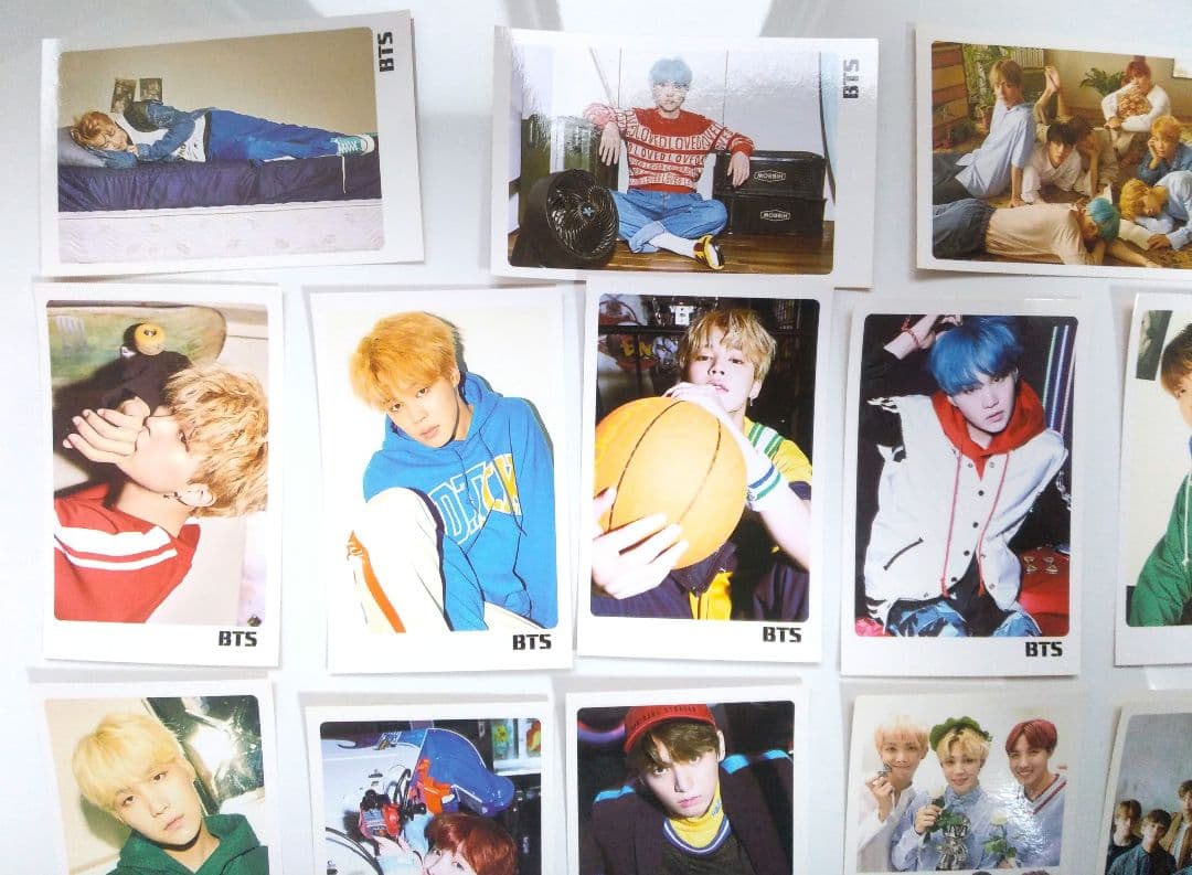 防弾少年団　BTS ミニフォトメッセージカード46枚セット