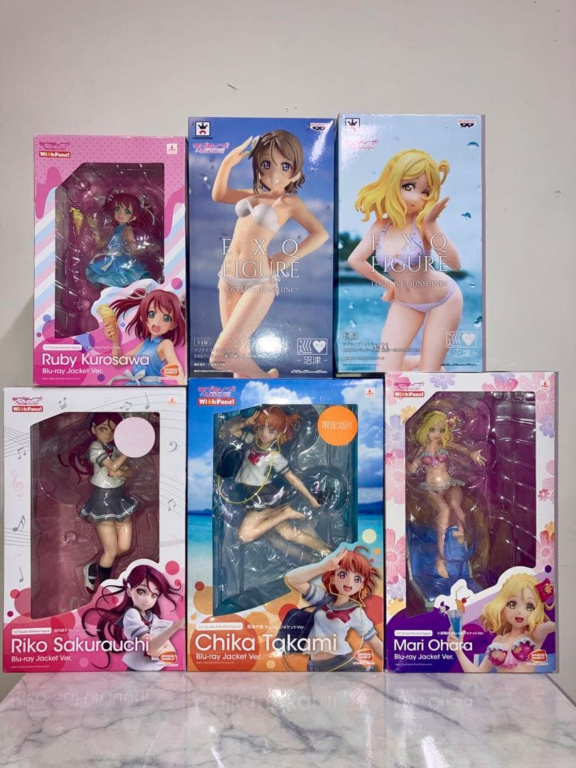 ラブライブ 千歌 梨子 ルビィ 鞠莉 曜 Blu-ray ジャケット ver.